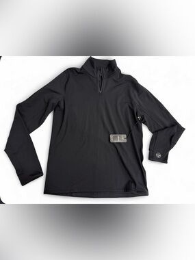 allbirds Black Half-Zip Performance Pullover